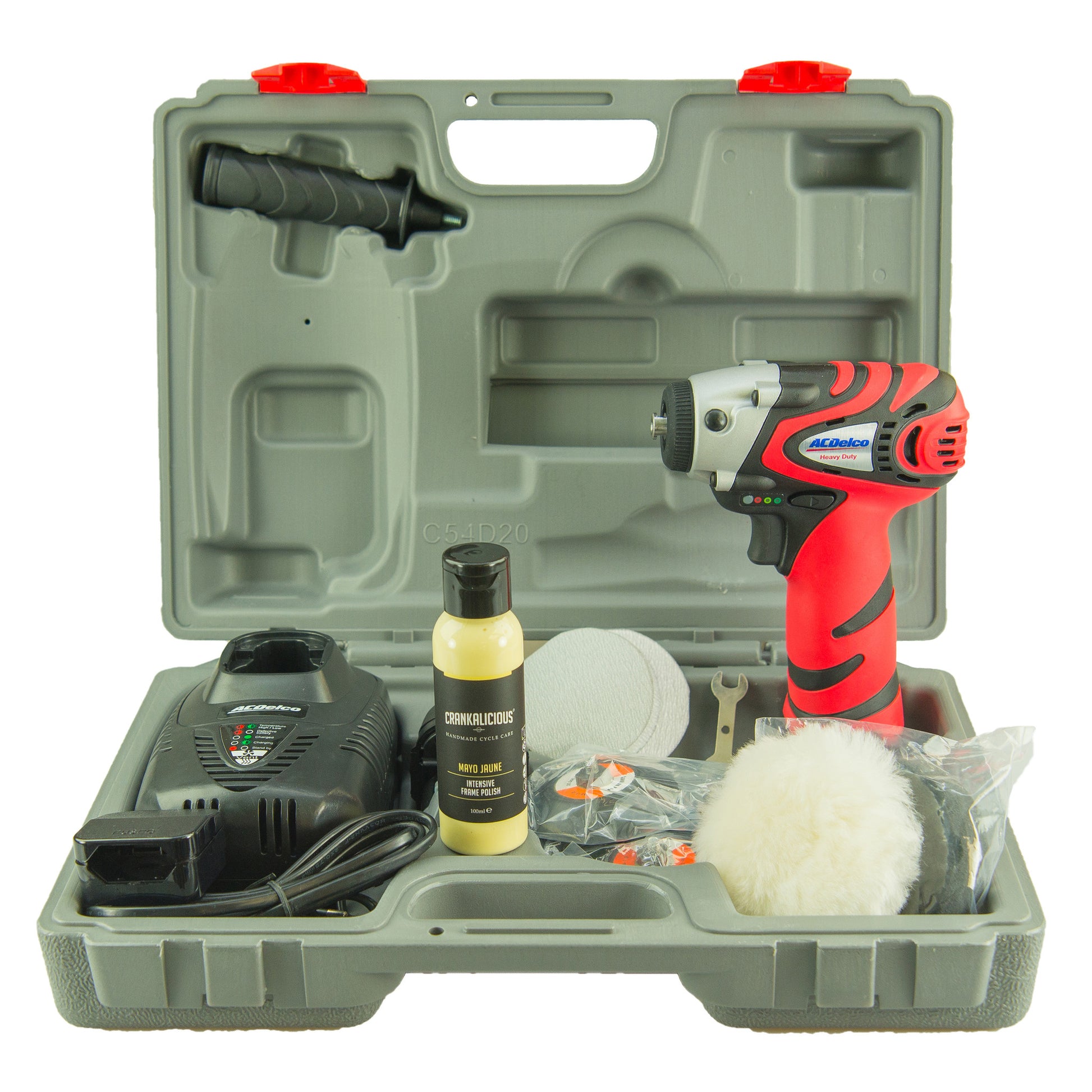 Cordless Machine Polisher Kit, Machine Polisher - Crankalicious