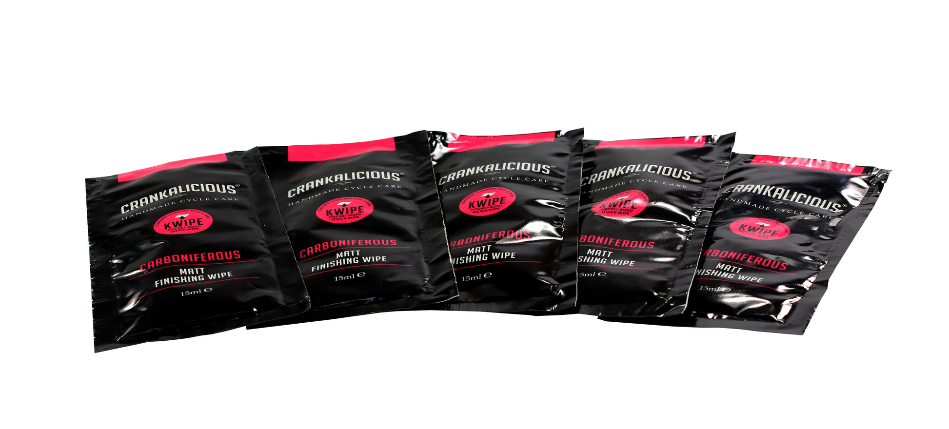 KWIPE (Quick Wipe) Sachets - Carboniferous Matt Detailer – Crankalicious