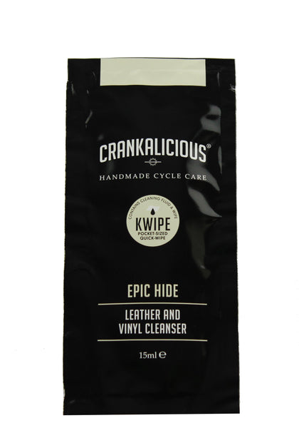 KWIPE (Quick Wipe) Sachets - Epic Hide Vinyl Cleanser, KWIPE - Crankalicious