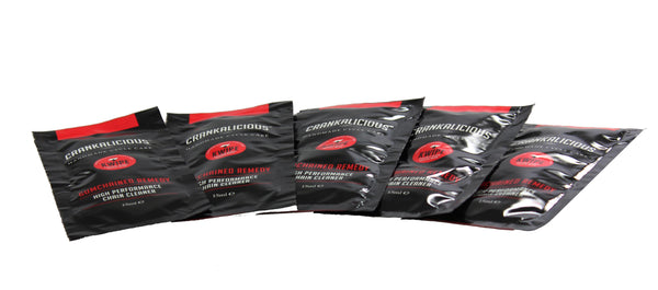 KWIPE (Quick Wipe) Sachets - Gumchained Remedy Chain Cleaner, KWIPE - Crankalicious