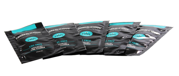 KWIPE (Quick Wipe) Sachets - Like Pneu Tyre Cleaner, KWIPE - Crankalicious