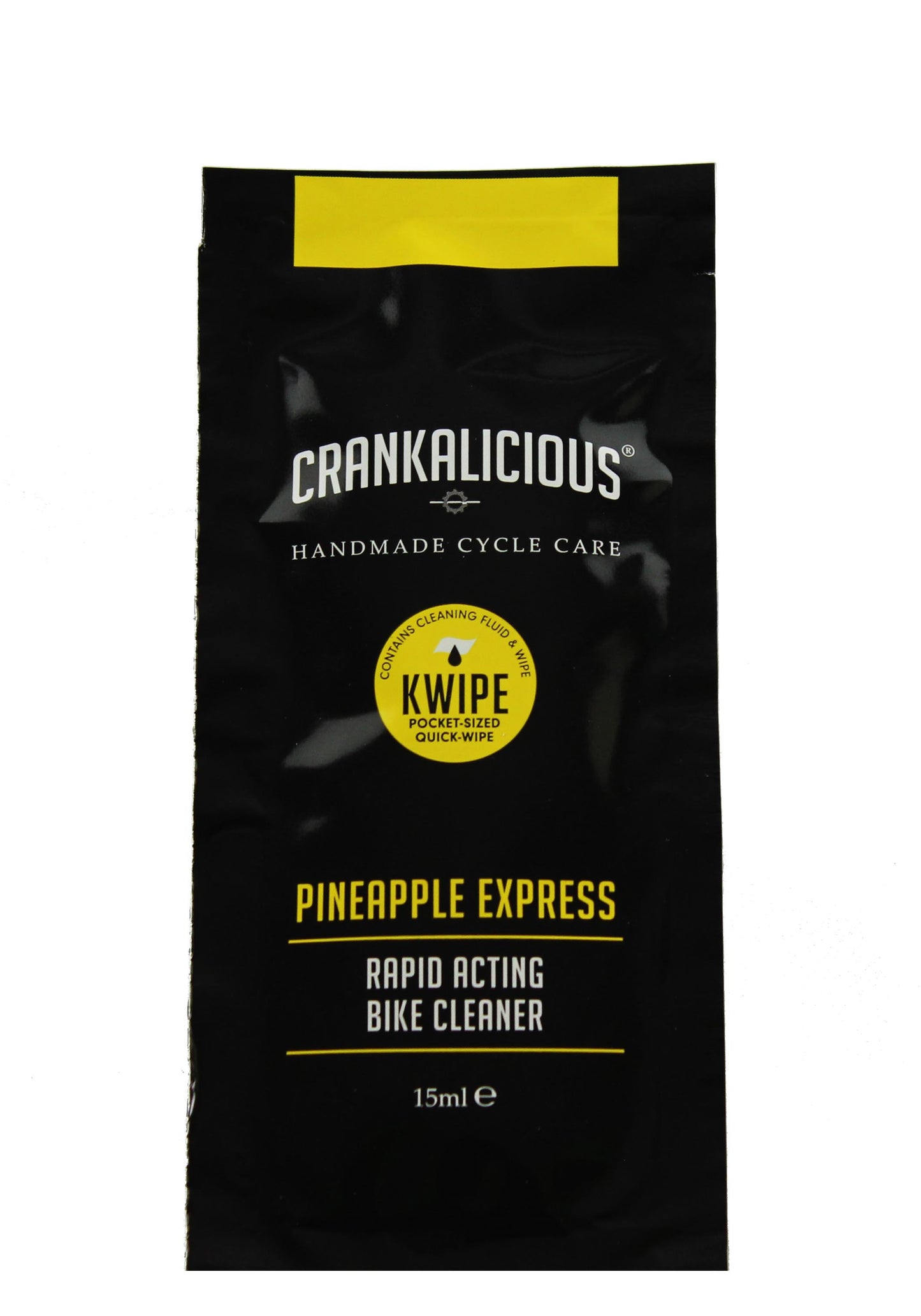 KWIPE (Quick Wipe) Sachets - Pineapple Express Bike Cleaner – Crankalicious
