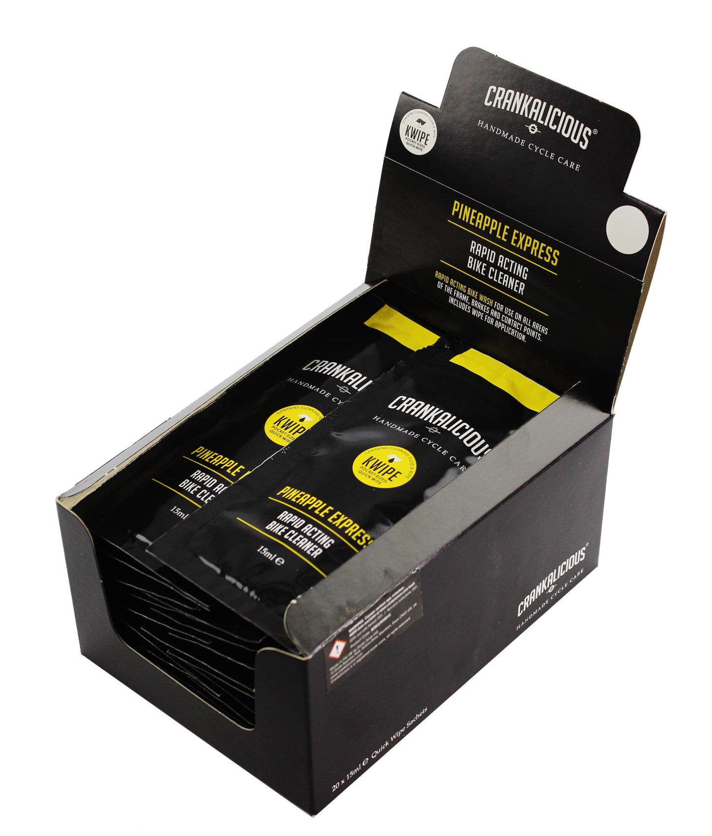 KWIPE (Quick Wipe) Sachets - Pineapple Express Bike Cleaner – Crankalicious